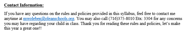 Syllabus 16