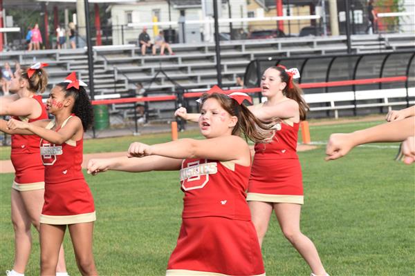2023 JV Fall Cheerleaders