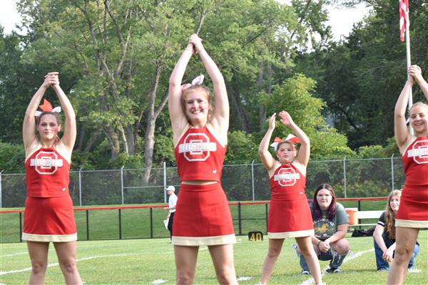 2023 JV Fall Cheerleaders